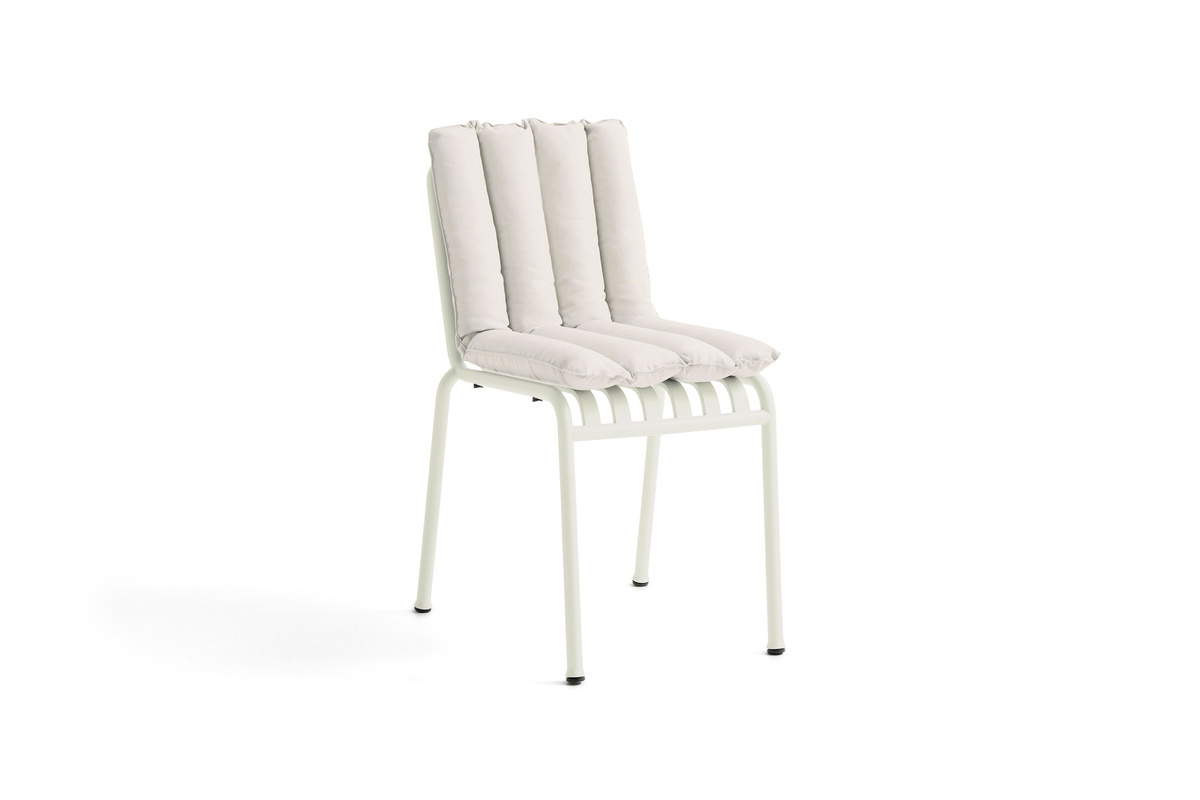 HAY Palissade Soft Quilted Kissen für Chair und Arm Chair in Anthrazit und Weiß - Bild 1