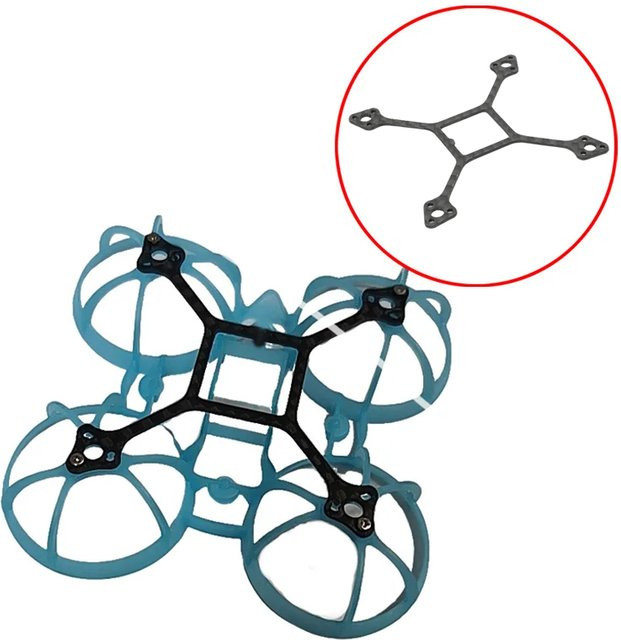 BetaFPV Carbon Fiber Chassis Bodenplatte für Air65/Air75 in Schwarz - Bild 1