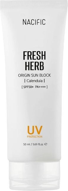 NACIFIC Fresh Herb Origin Sonnencreme Calendula, LSF 50+, 50 ml - Bild 1