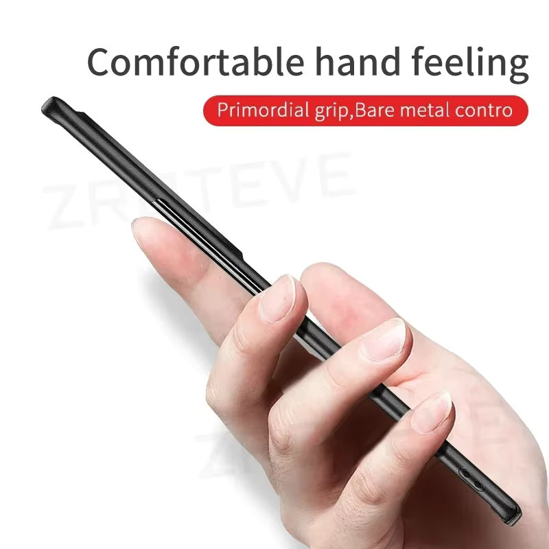 ZROTEVE Ultra Dünne Matte Handyhülle aus hartem PC für Realme GT Neo6, Oppo Realme GT Neo 6 SE, GT6, 6T, GT6T, GT7, 7T, GT7 Pro, GT7T in Schwarz oder Grün - Bild 3