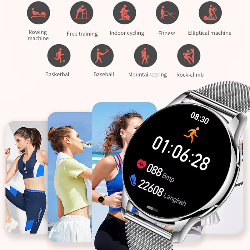 Amazfit Smartwatch, Schwarz, Unisex, Bluetooth, Herzfrequenz - Bild 4