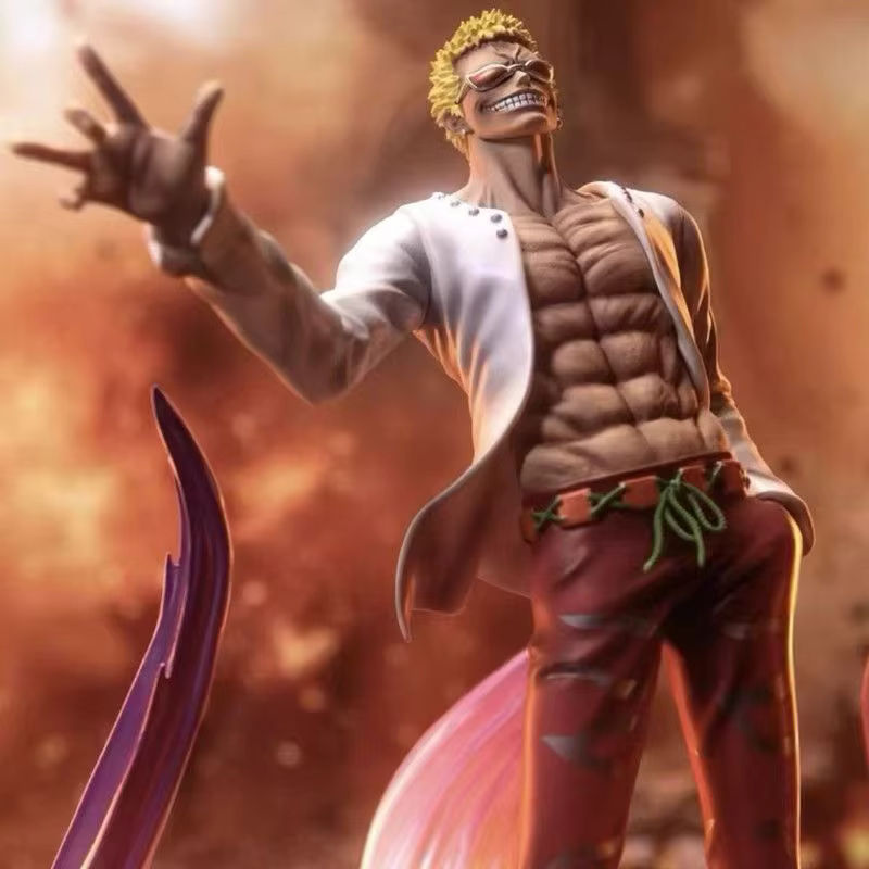 Bandai One Piece Anime Figur Donquixote Doflamingo Actionfigur aus Kunststoff, mehrfarbig, Höhe: 29 cm - Bild 2