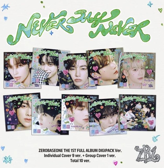 Never Say Never, ZEROBASEONE, CD, Digipack - Bild 1