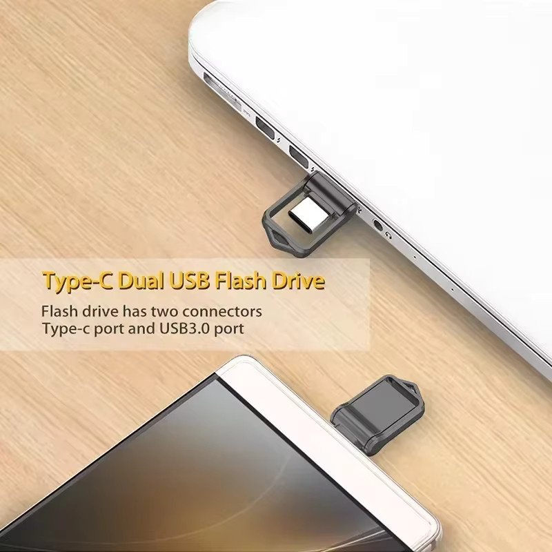 Lenovo USB 3.0 Typ C OTG USB-Stick in Silber mit 512 GB Speicherplatz - Bild 4