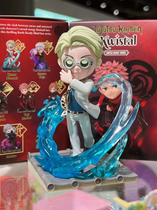 Bandai Jujutsu Kaisen Anime Figuren Set mit Itadori Yuji, Kugisaki Nobara, Fushiguro Megumi und Nanami Kento in mehrfarbig aus Kunststoff - Bild 3