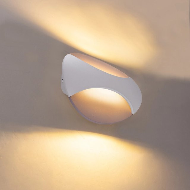 Globo Wandleuchte Alexandra aus Metall in Weiß mit LED - Bild 1