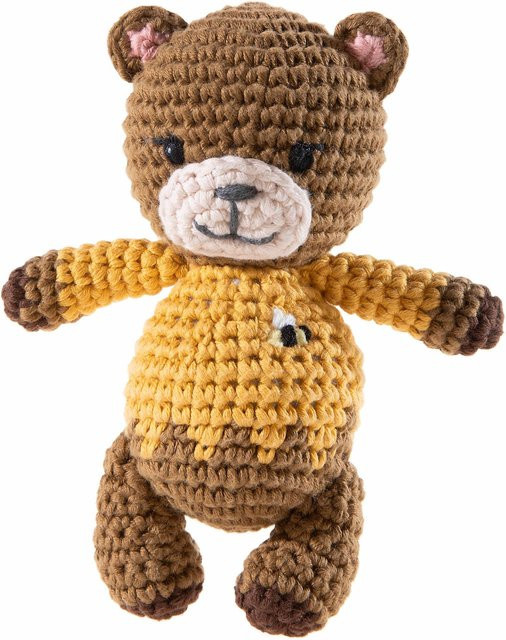 CROCHI Häkel-Freund Bär, Plüsch / Textil, Braun - Bild 1