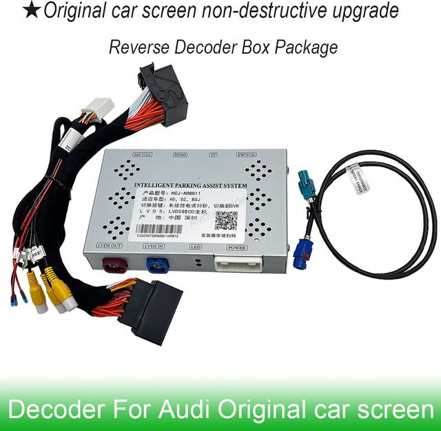 Avnononider Auto Reverse Trajectory Decoder für Porsche PCM 4,0 System zur Rückfahrkamera Aufrüstung Plug & Play - Bild 1