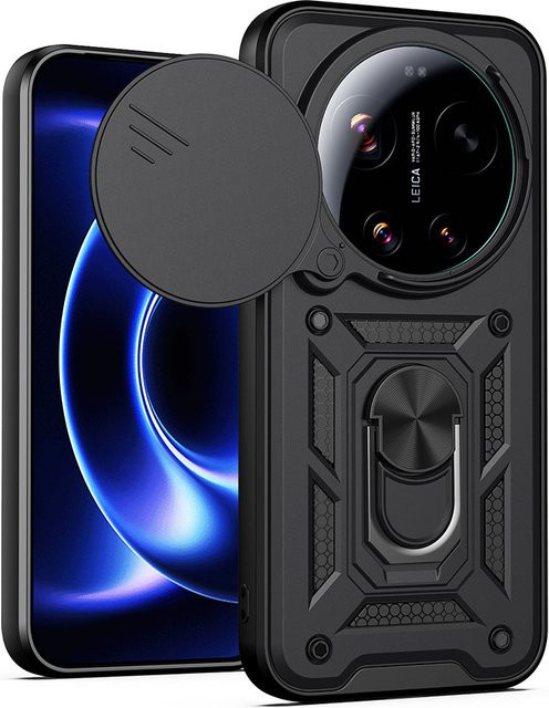 Techsuit CamShield Schutzhülle für Xiaomi 17 Ultra in Schwarz - Bild 1