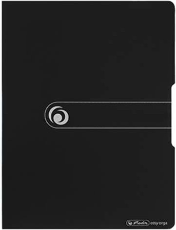 Herlitz Klemmbrettmappe Express-Clip easy orga to go Schwarz B: 24,0 cm, H: 33,0 cm - Bild 1