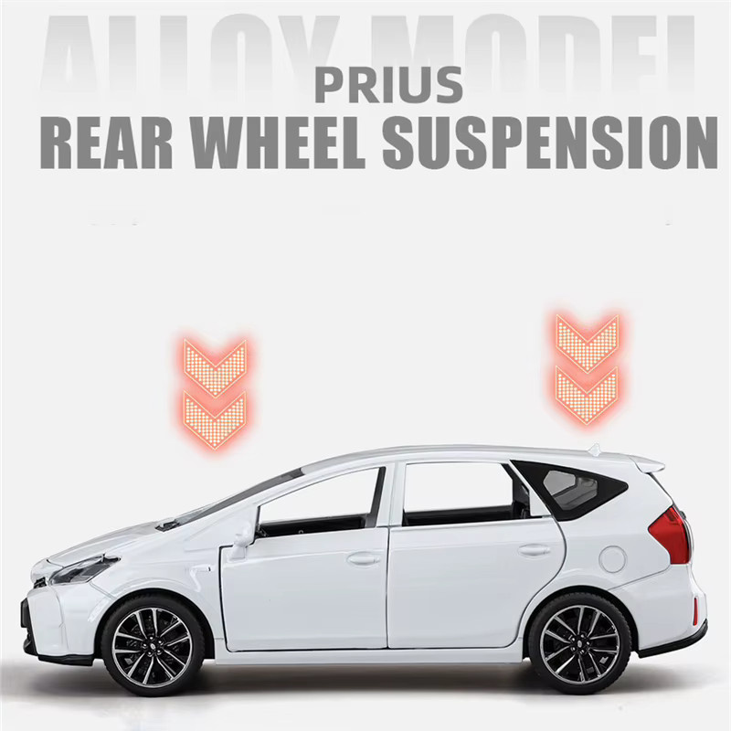 WELLY Prius Automodell, 1:32, Metall, mit Sound und Licht - Bild 4