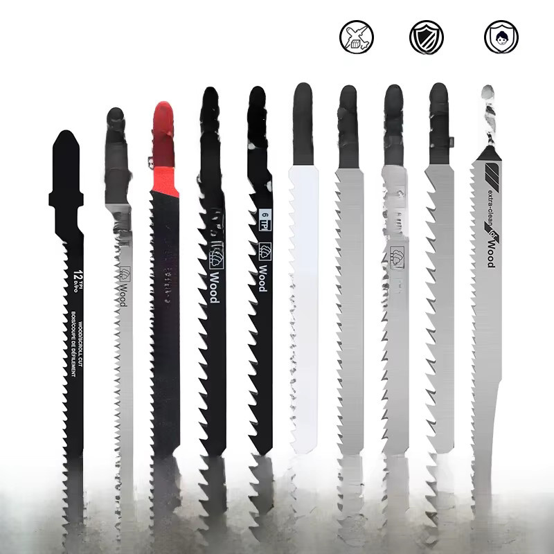 XCAN Stichsägeblatt Set für Holz, Kunststoff und Metall in Silber, Typen T111C T101B T101BR T101AO T119B T119BO T101D T144D T244D - Bild 3
