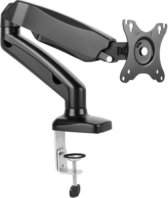 Equip Monitorhalterung mit Gasfeder für 17 bis 32 Zoll LCD Monitore, VESA, Schwarz - Bild 1