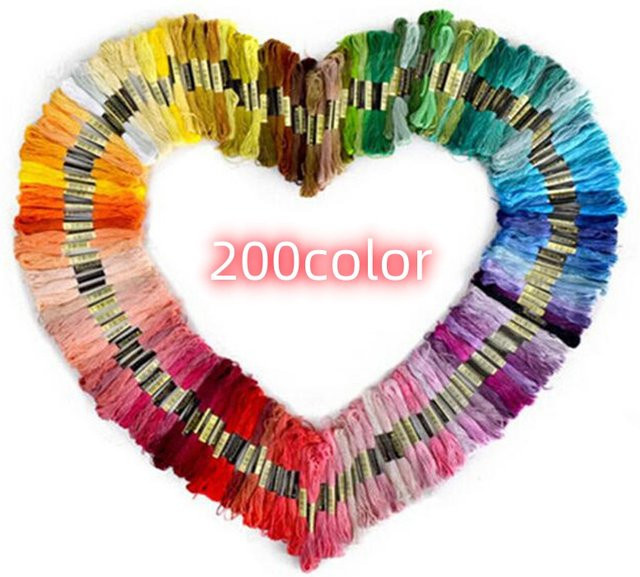 Anker Kreuzstich Stickgarn aus Baumwolle und Polyester in Multicolour - Bild 1