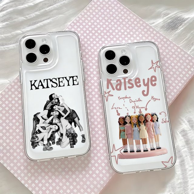 KPop KATSEYES Handyhülle für Samsung Galaxy A-Serie (4G & 5G), transparent - Bild 1