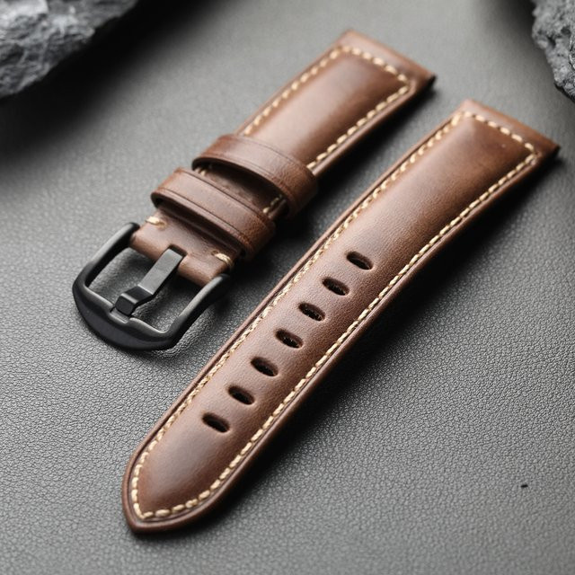 Raystray Uhrenarmband Leder, 20mm, 22mm - Bild 1