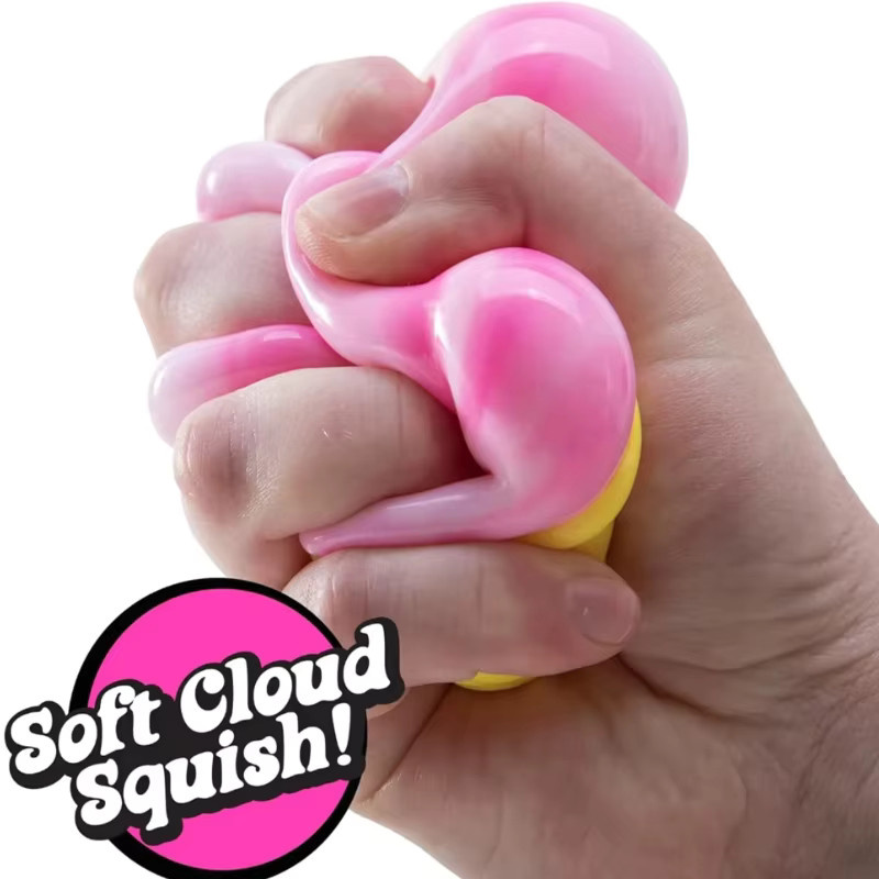 NeeDoh Quallen- & Würfel-Squish-Spielzeug, sensorisches Fidget-Spielzeug - Bild 1