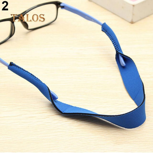 Sport-Silikon-Anti-Rutsch-Brillenband, blau - Bild 1