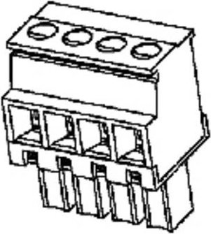 Molex 395133005 Printklemme mit 5 Polen - Bild 1