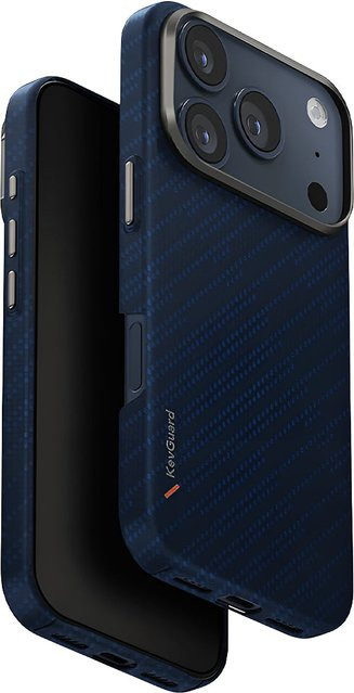 UNIQ Keva MagClick MagSafe Schutzhülle für Apple iPhone 17 Pro Max in Denim Blue - Bild 1