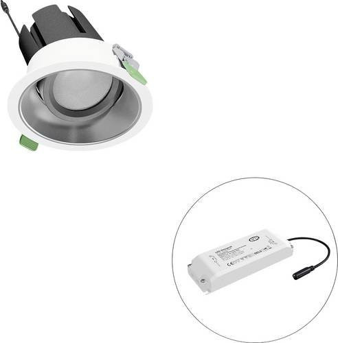 EVN LED-Deckenstrahler F04R14SM2530L55P in Weiß, dimmbar und verstellbar - Bild 1