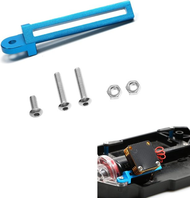 TAMIYA TT02 Einstellbare Metall Kühlkörper Lüfter Halterung Motor Halterung, Zubehör - Bild 1