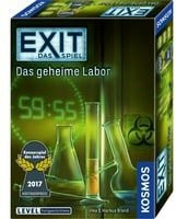 Kosmos EXIT Das geheime Labor Escape-Spiel Partyspiel ab 12 Jahren
