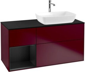 V&B Waschtischunterschrank Finion in Blau, B/T/H: 120 x 50,1 x 50,1 cm - Bild 1