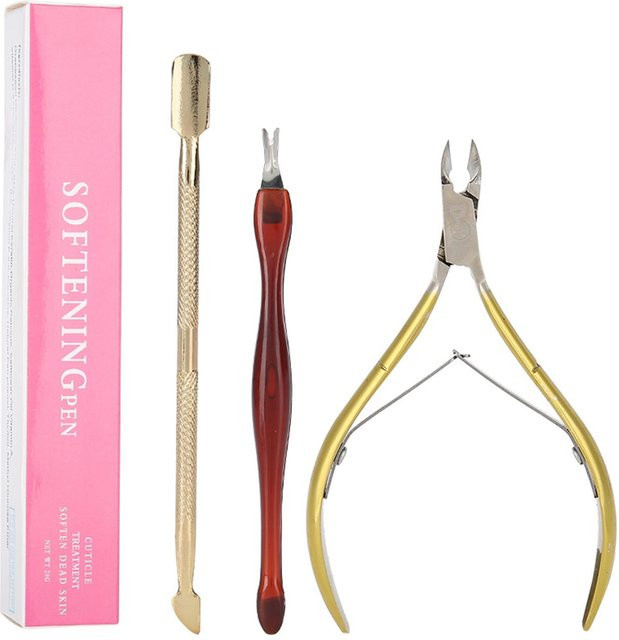 CosyHome Nagelpflege-Set, 4-teilig, pink, glänzend, Unisex - Bild 1