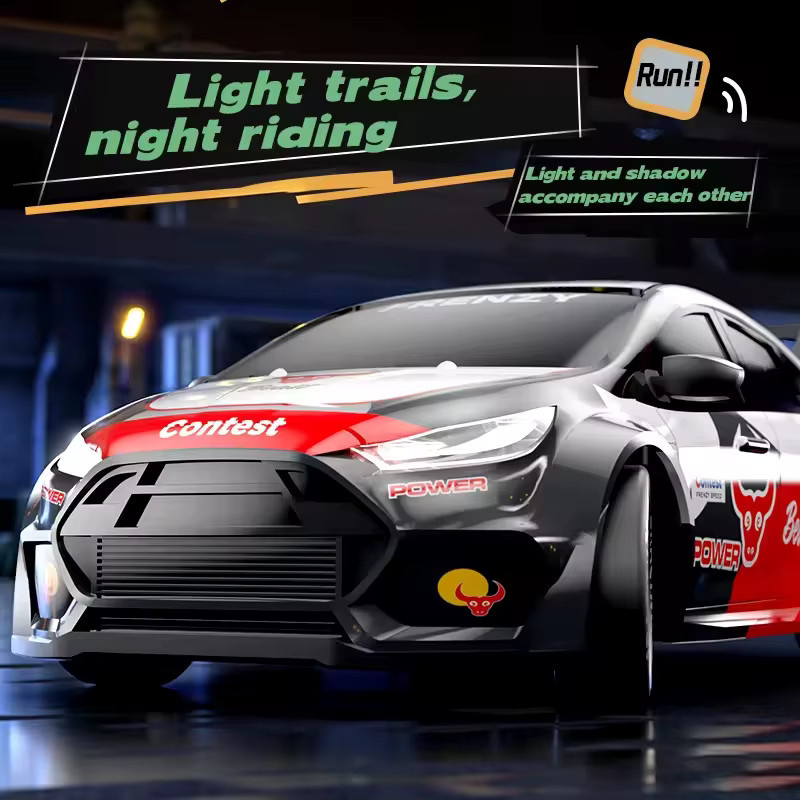 CONUSEA Rallye-Drift-Auto, ferngesteuertes Elektrofahrzeug-Modell, 1:24, 4WD - Bild 4
