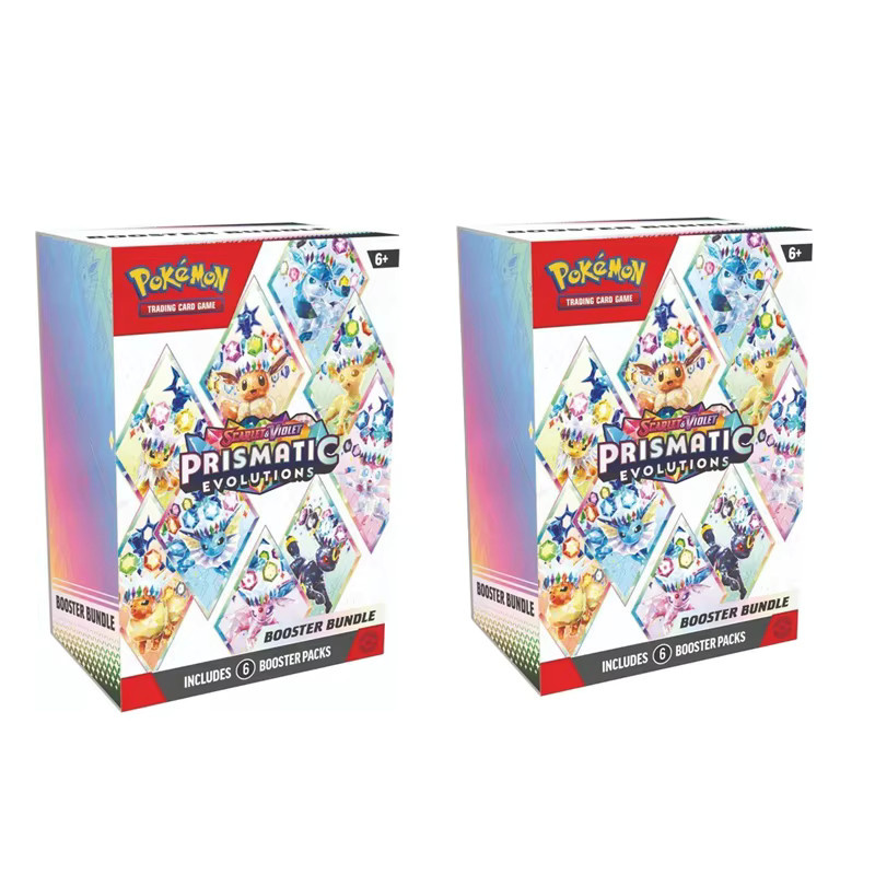 Bandai Pokemon Destined Rivals Prismatic Evolutions Phantasmal Karten, Booster-Kampf-Geschenksets, 60 Stück, ab 6 Jahren, englisch - Bild 2