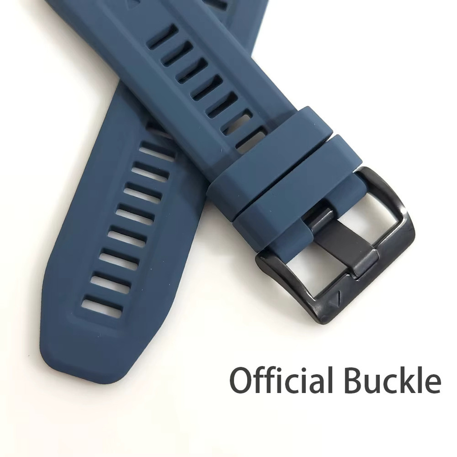 Garmin Uhrenarmband Silikon, 22/26 mm, Schwarz, Unisex - Bild 3