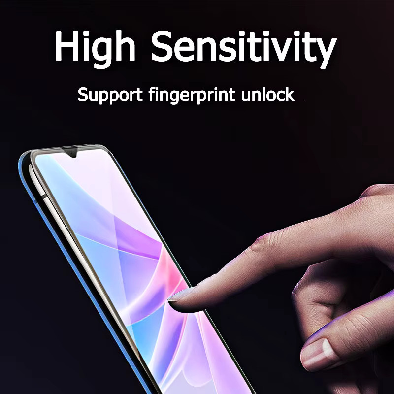 Displayschutzfolien aus gehärtetem Glas für Oppo A78 5G, 6,56 Zoll, transparent, kratzfest und fingerabdruckarm, 1–4 Stück - Bild 3