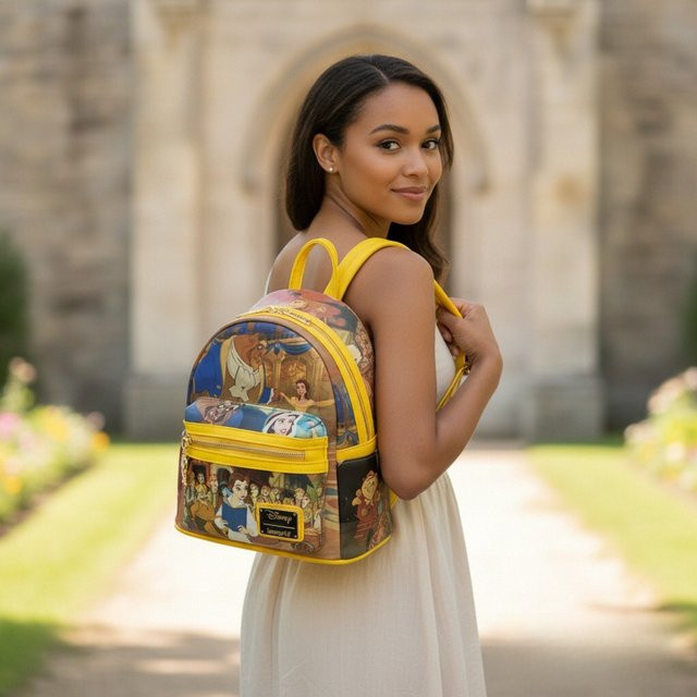 Disney Die Schöne und das Biest Prinzessinnen-Serie Cosplay Mini-Rucksack - Bild 1