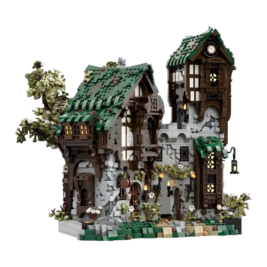 Gobricks MOC-211440 Torwächter, Bausteine, Fantasy, Ziegelstein-Modell - Bild 3