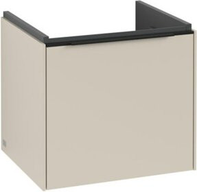 V&B Waschtischunterschrank Subway 3.0 in Beige, B/T/H: 47,3 x 42,9 x 40,8 cm - Bild 1