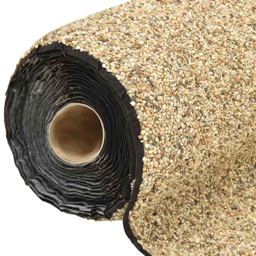 Vidaxl Teichfolie mit Kieselsteinen in Sand, B: 250 cm, H: 60 cm - Bild 3