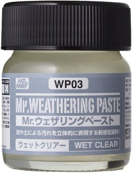 Mr Hobby Weathering Paste Wet Clear, Zubehör, 40ml - Bild 1