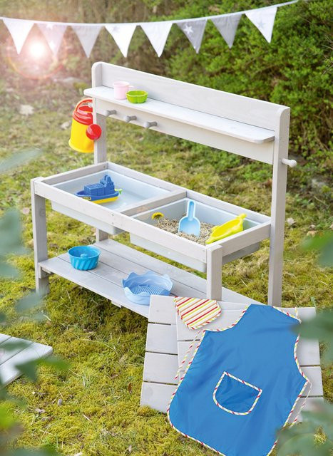Roba Outdoor Kinderküche FUN, mit Schürze, ab 1,5 Jahre - Bild 1
