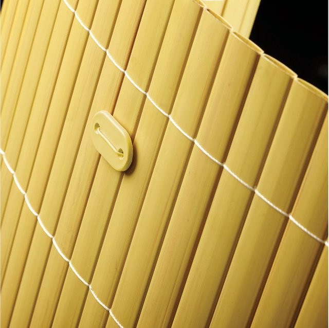 Sichtschutzmatte aus PVC in Bambus-Optik, B: 50 cm, L: 500 cm - Bild 1