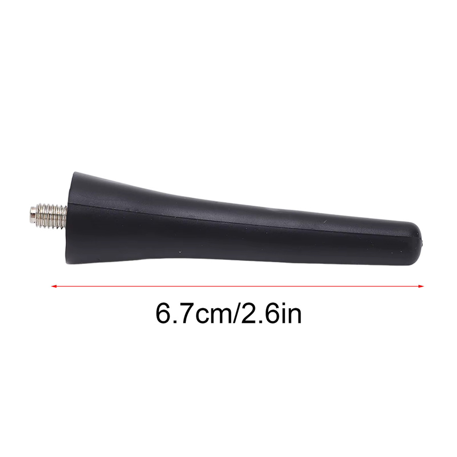 DOACT Auto-Kurzantennenmast 6561N3 in Schwarz, Länge: 6,7 cm, Ersatz für Peugeot 107 108 207 307 308 407 - Bild 4