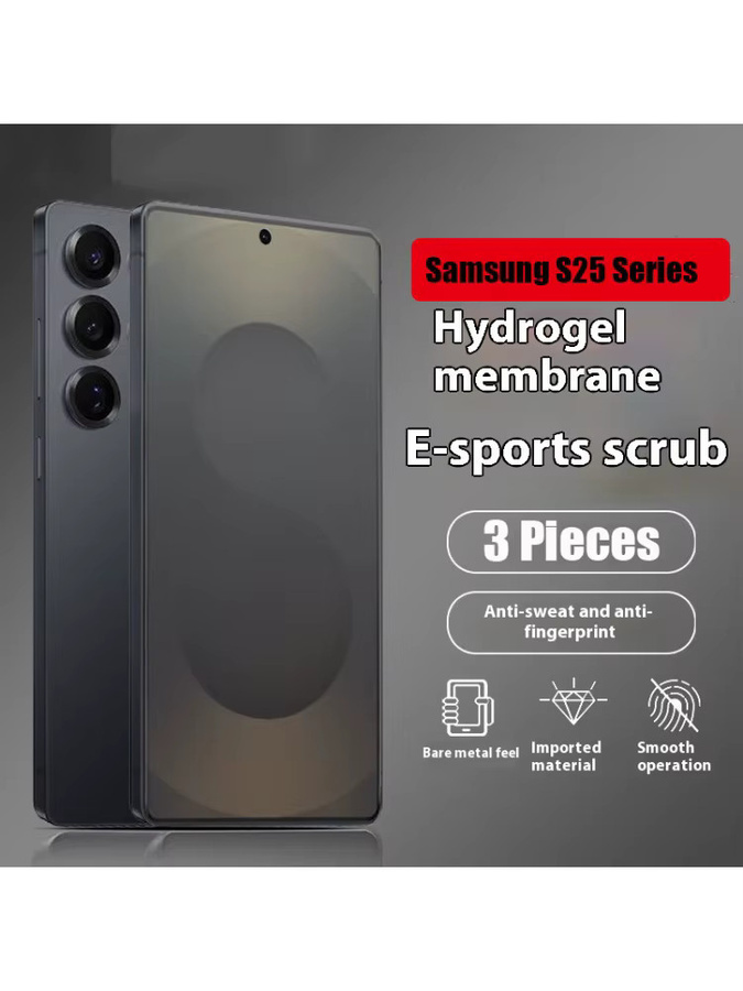 3er-Set Matte Hydrogel Displayfolie für Samsung Galaxy S20 S21 S22 S23 S24 S25 Ultra und Note 20 10 Plus in Transparent - Bild 4