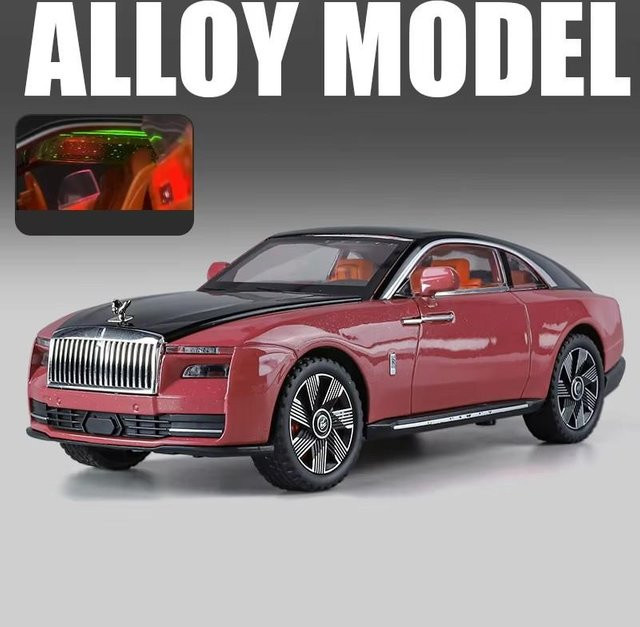 Linyi toy car Rolls Royce Dawn Spectre, Spielzeugauto Modell, 1:24, mit Licht und Sound, ab 14 Jahren - Bild 1