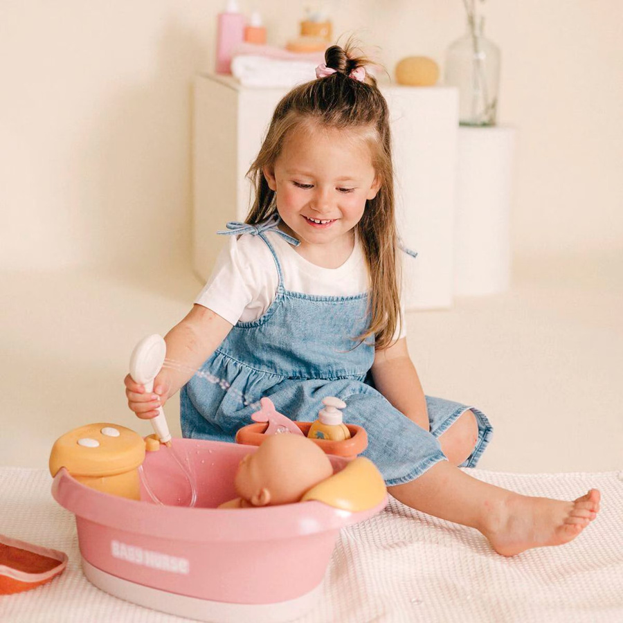 Smoby Puppen Badewanne, Rosa / Pink, ab 3 Jahre - Bild 1