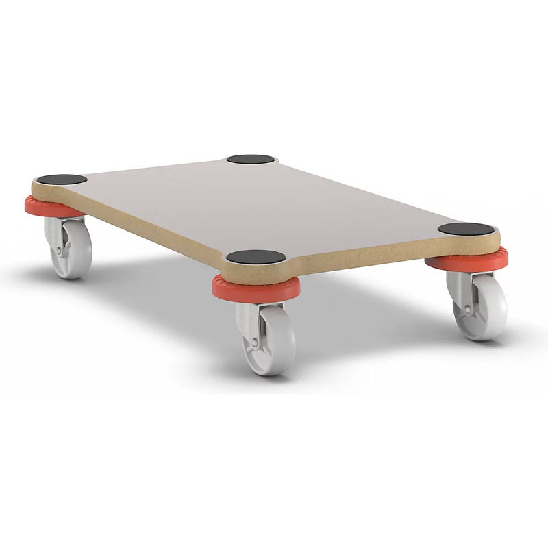 WAGNER SYSTEM Transporthilfe PROTECTION MM, grau, B/H: 32,0 x 10,5 cm, max. Tragfähigkeit: 200 kg - Bild 2