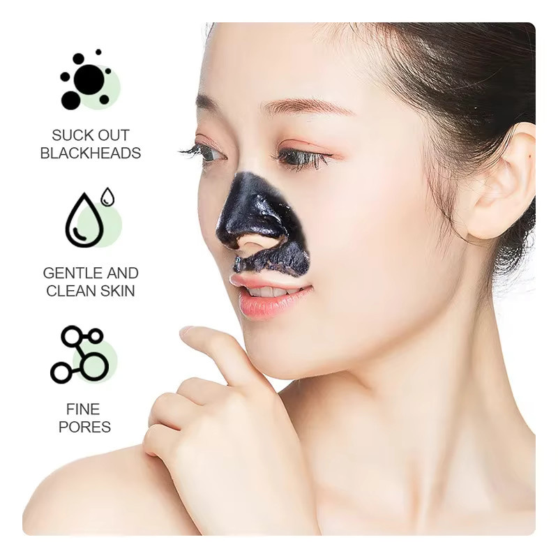 skcrstar Nasenpflaster Bambuskohle-Faser-Maske, 60g, Unisex - Bild 4
