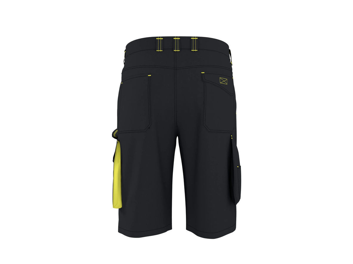 Parkside Herren Arbeitshose kurz aus Poly-Cotton mit Reflexstreifen in Schwarz oder Beige - Bild 2