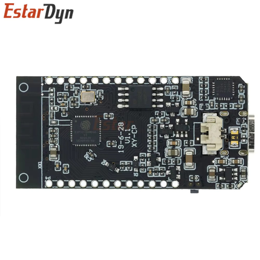 Estardyn T-Display ESP32 Entwicklungsboard mit 1,14 Zoll LCD, WiFi und Bluetooth, Schwarz - Bild 2