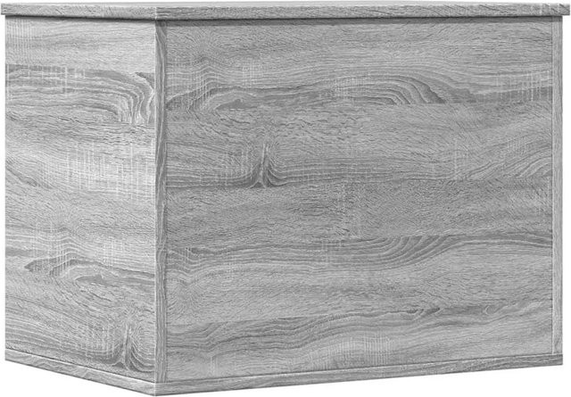 vidaXL Truhe in Grau Sonoma aus Holzwerkstoff mit Soft-Close-Deckel, B/T/H: 60 x 42 x 46 cm - Bild 1