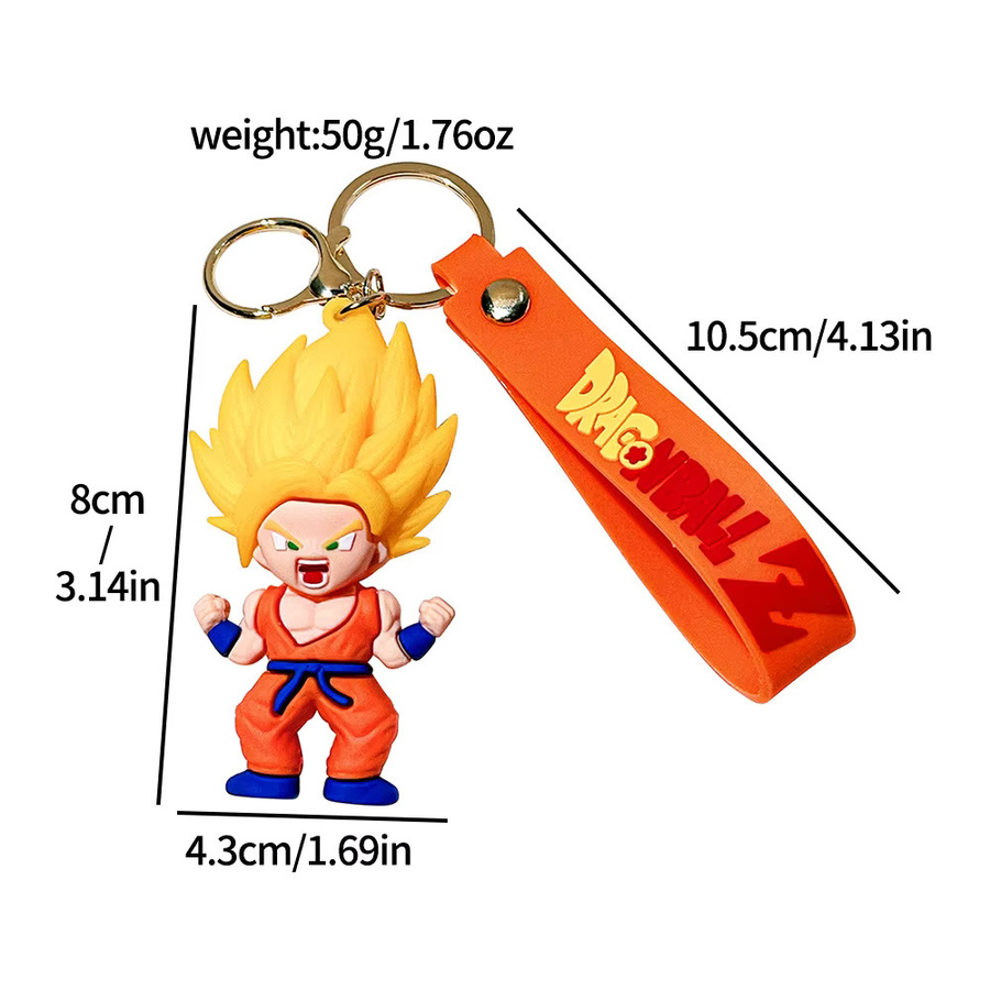 Bandai Dragon Ball Schlüsselanhänger, Actionfiguren, Bunt / Mehrfarbig - Bild 3